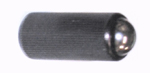 knurled push fit ball plunger